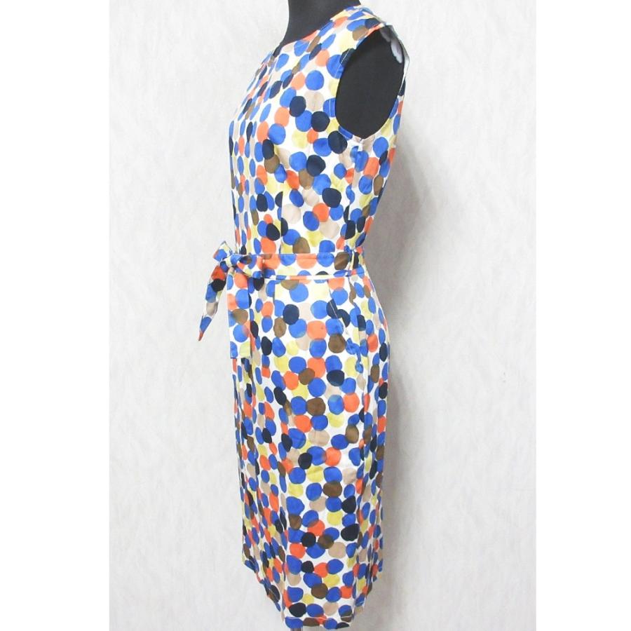 marimekko 美品 マリメッコ ドット柄 水玉プリント ストレッチ