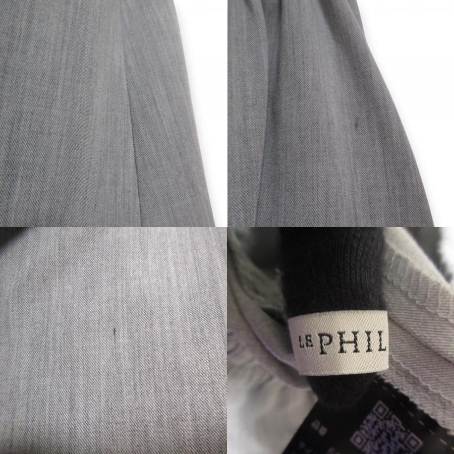 LE PHIL（ル フィル） 美品 24SS LE PHIL ドライギャバワイドパンツ