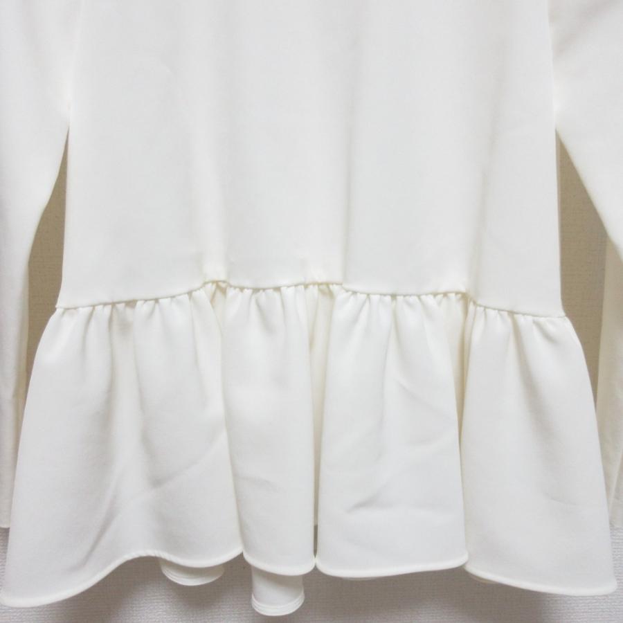 Yori 美品 22SS yori ヨリ ラウンドカラードレスブラウス YR2221-007SP