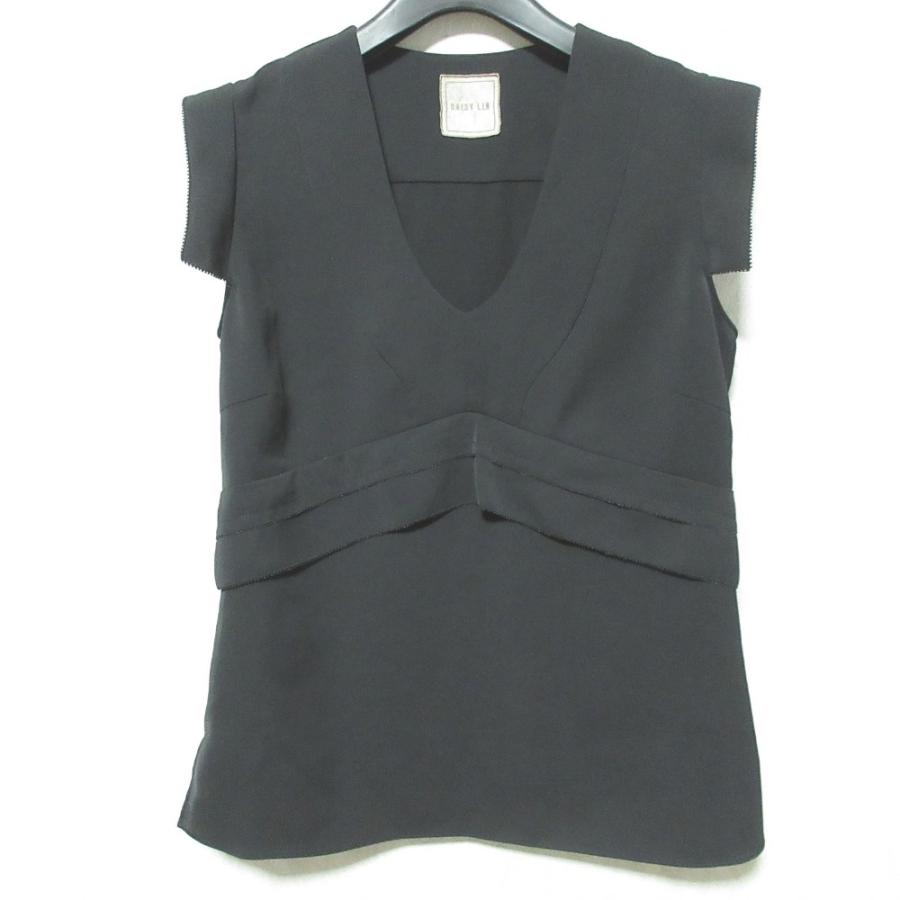 美品 DAISY LIN デイジーリン フォクシー Vネック ノースリーブ プル  