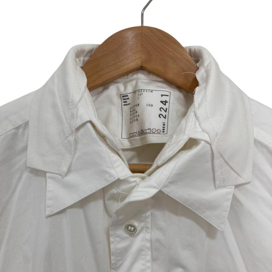 sacai（サカイ） 美品 クリーニング済 Poplin Shirt レイヤード シャツ