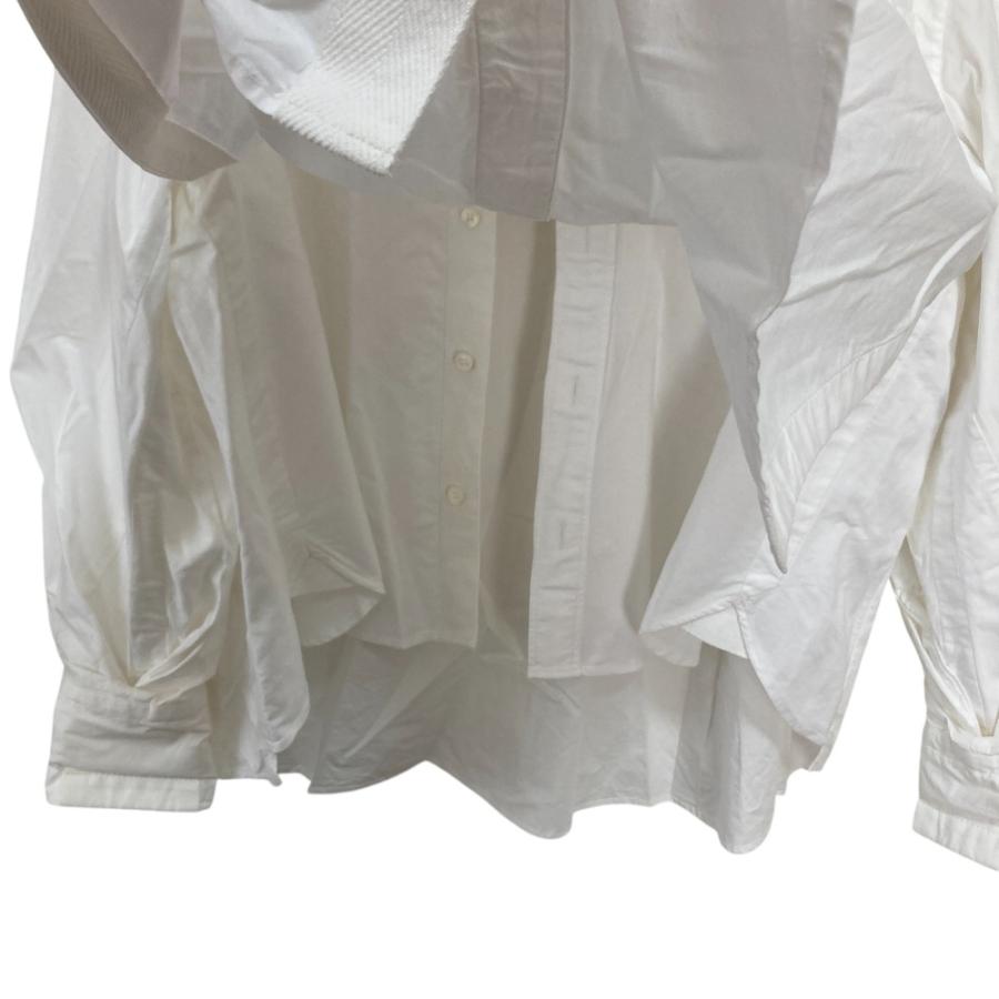 sacai サカイ カジュアルシャツ 2(M位) 白 【古着】【中古】 sacai - sacai サカイ カジュアルシャツ M 白 【古着】【中古】【送料