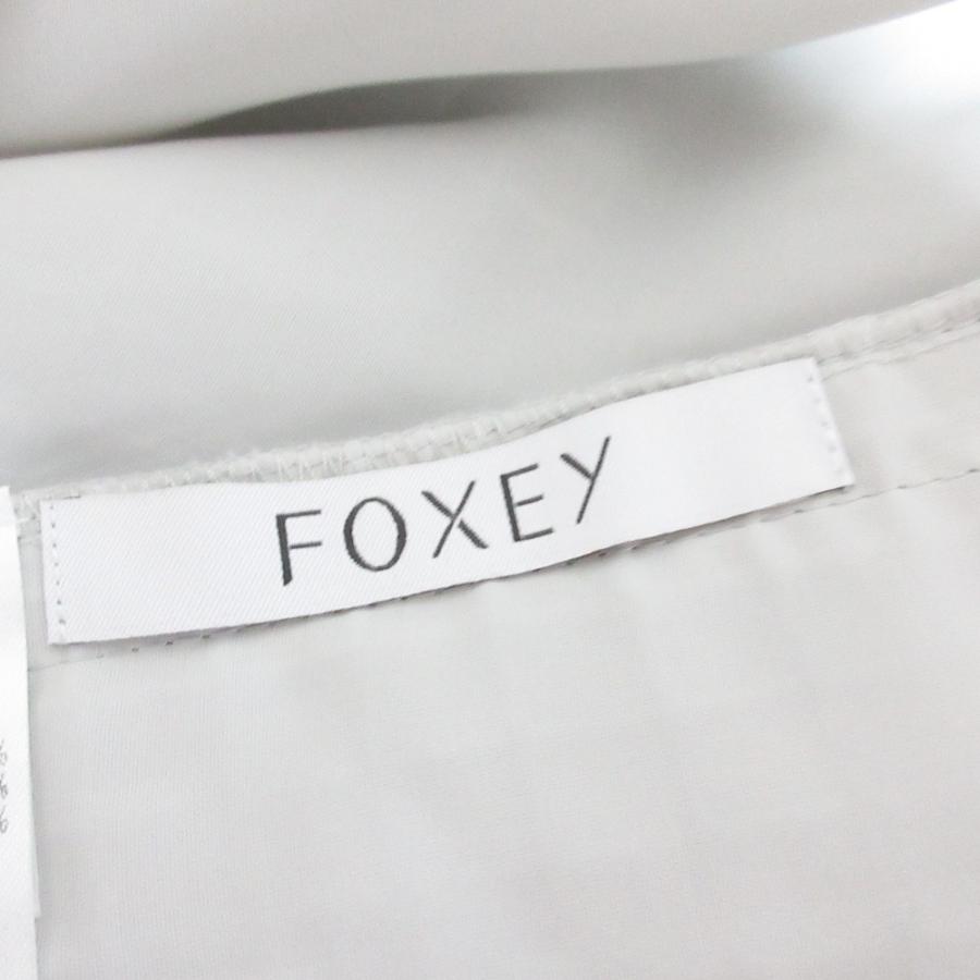 FOXEY（フォクシー） 良品 ドレス ミントシャーベット シルクブレンド
