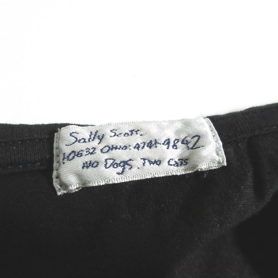 Sally Scott（サリースコット） 美品 丸襟 刺繍 シャツ ブラウス 57-81 