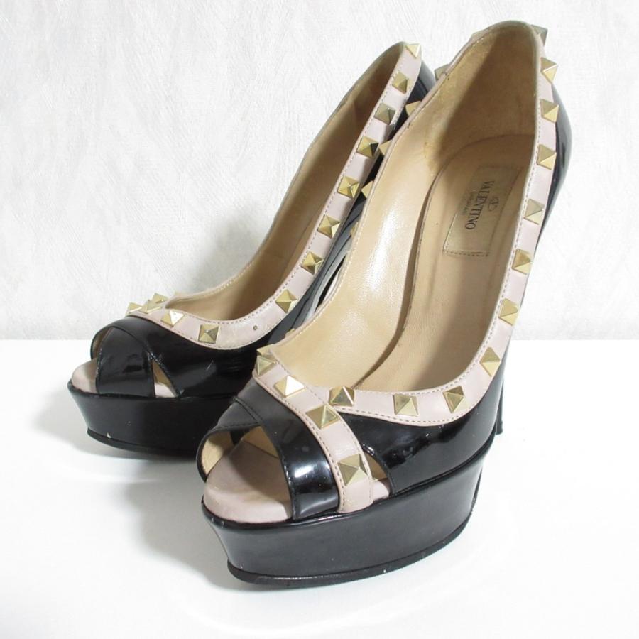 ヴァレンティノ ガラヴァーニ ロックスタッズ ハイヒール Valentino
