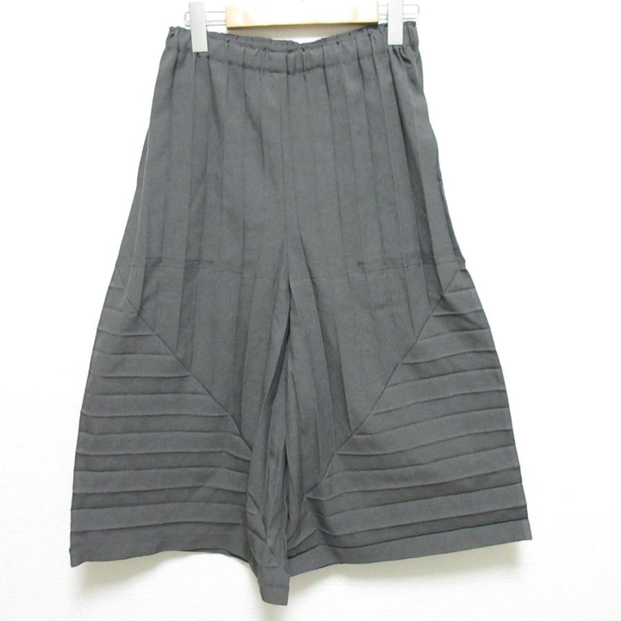 美品me ISSEY MIYAKEワイドパンツガウチョパンツハーフパンツ