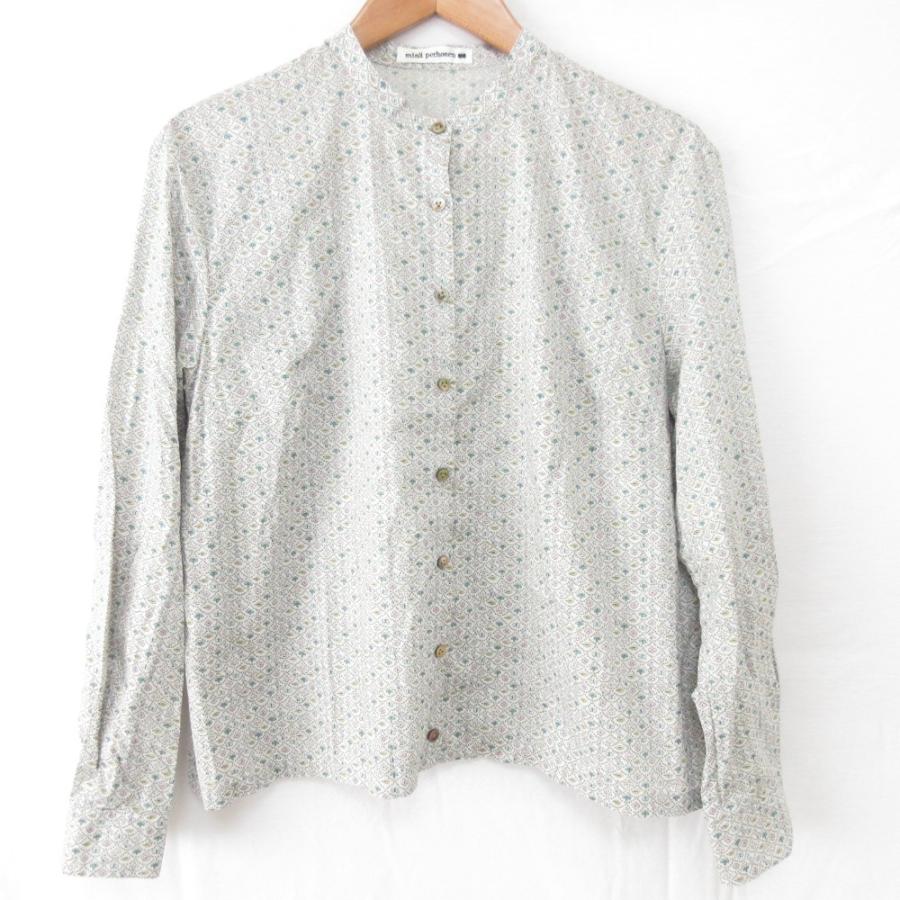 ミナペルホネン　ブラウス　pebble　サイズ40 ミナペルホネン シャツ サイズ40 ミナペルホネン ブラウス pebble