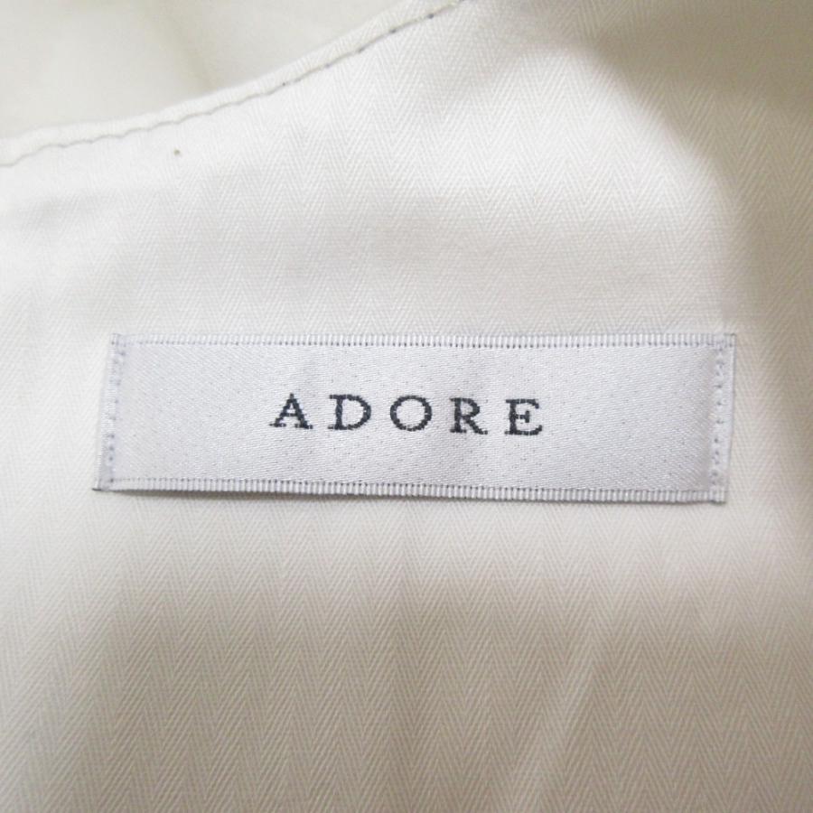ADORE（アドーア） 美品 23SS ADORE コットンリネン ディスチャージ 