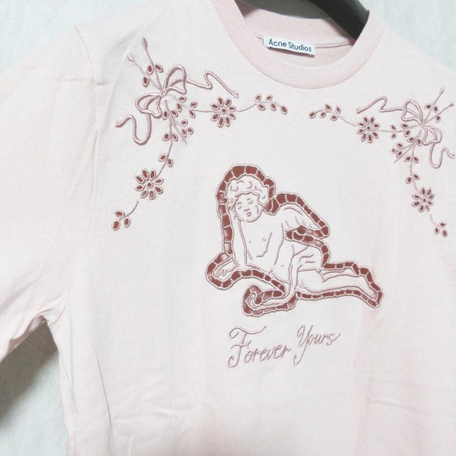 Acne Studios 天使プリント Tシャツ ホワイト Acne Studios 天使プリント Tシャツ ホワイト Acne Studios