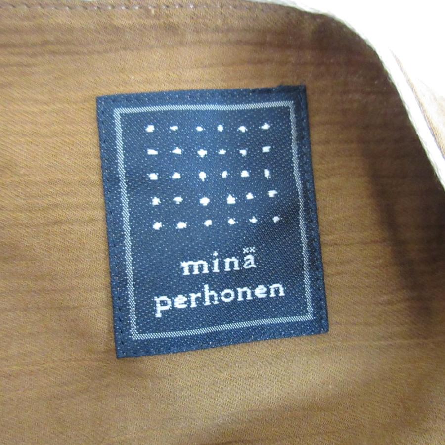 mina perhonen 美品 ミナペルホネン grapes 刺繍 コットン