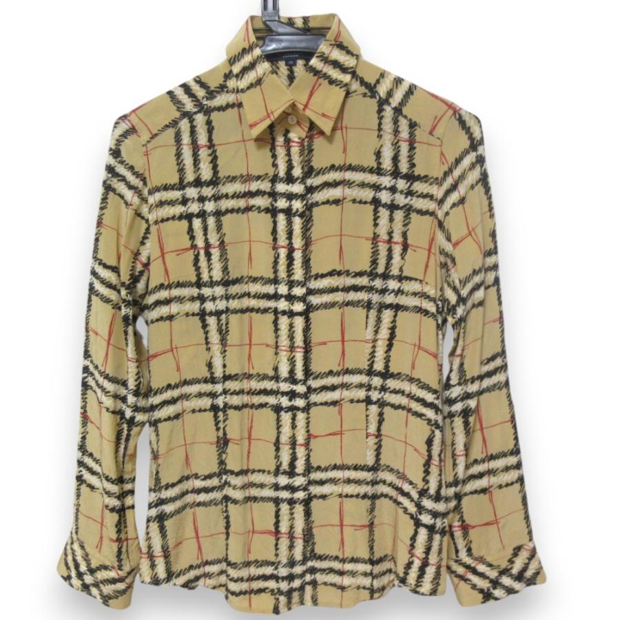 BURBERRY（バーバリー） 美品 BURBERRY LONDON ノバチェック柄 シルク 