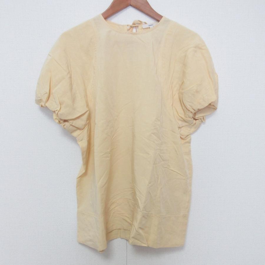 Yori 美品 21SS yori ヨリ ボリュームスリーブ リネンブレンド 