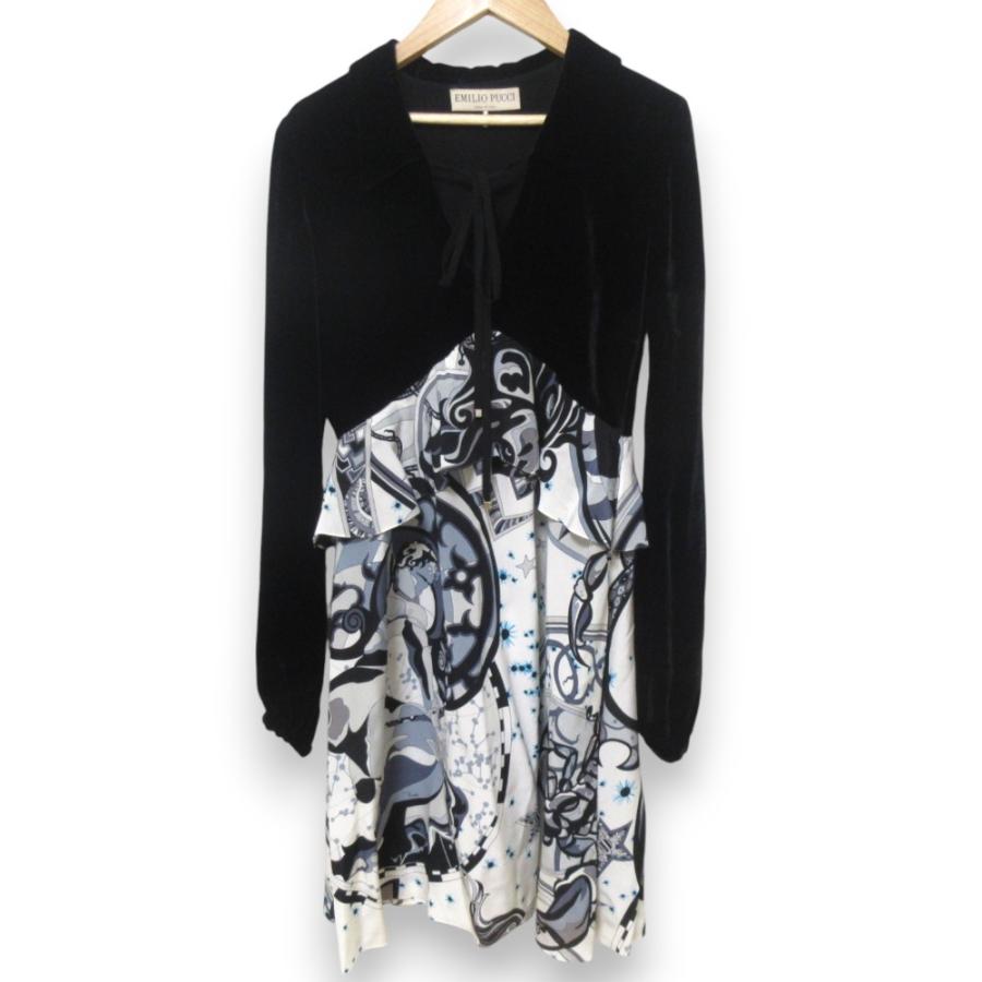 EMILIO PUCCI（エミリオプッチ） 美品 シルク ベルベット