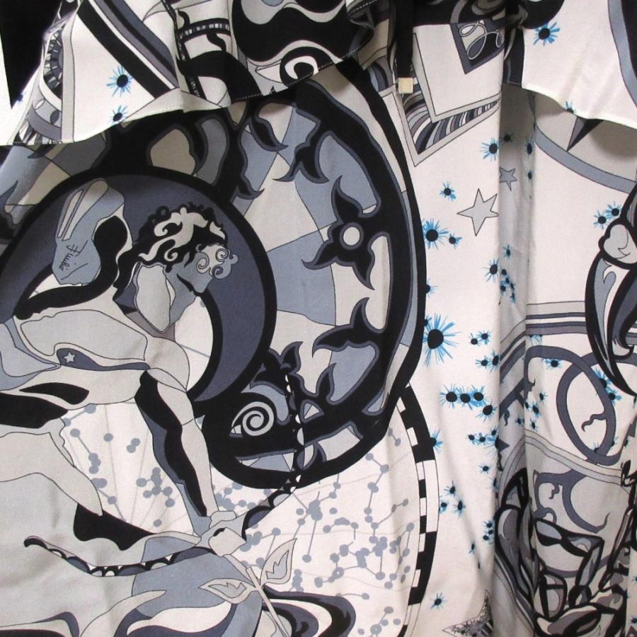 EMILIO PUCCI（エミリオプッチ） 美品 シルク ベルベット スカーフ  