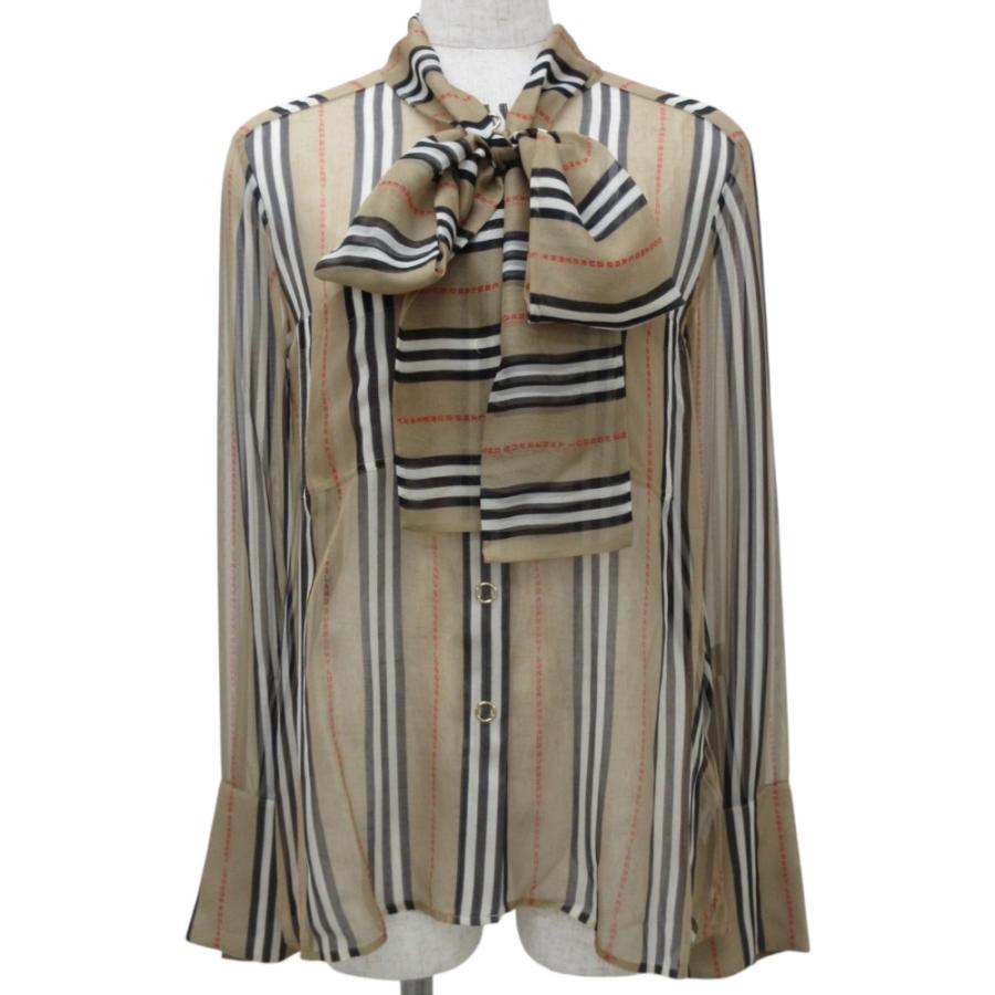 BURBERRY（バーバリー） 新品同様 Amelie ノバチェック シルク 