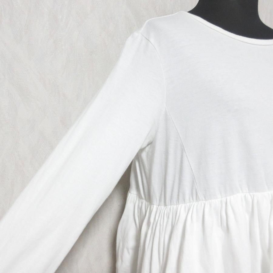 Yori 良品 ヨリ ペプラム ロングスリーブカットソー YR181-093AT-7 F