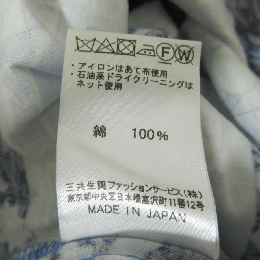 LEONARD（レオナール） 良品 総柄 半袖 膝丈 ワンピース サイズ38