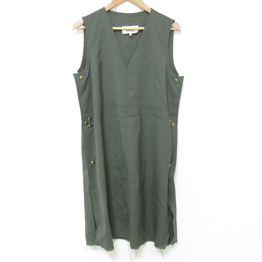 美品 MM6 MAISON MARGIELA オーバサイズノースリーブワンピース 【公式