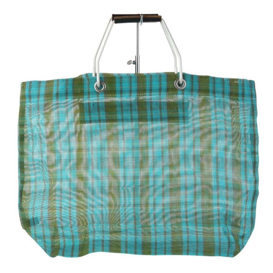 MARNI（マルニ） 良品 フラワーカフェ チェック トートバッグ 