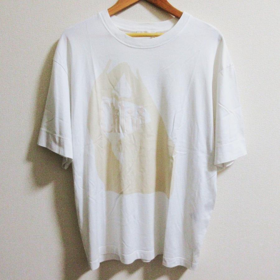 Chloe（クロエ） 良品 コットン100％ ロゴプリント クルーネック 半袖 