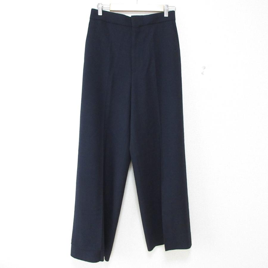 DRAWER Drawer ドゥロワー シルクライニング ワイドパンツ スラックス  