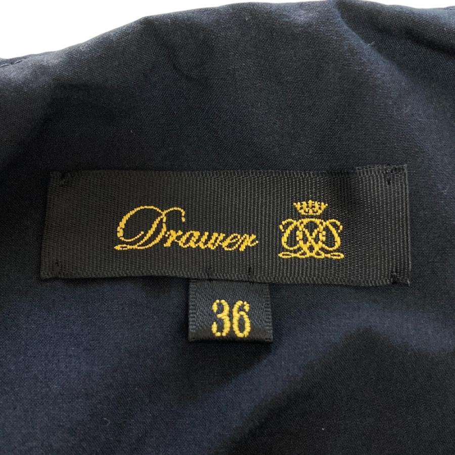 専用品 Drawer 23SS コットンタイプライター バルーンワンピース DRAWER（ドゥロワー） 良品 23SS Drawer コットンタイプライター