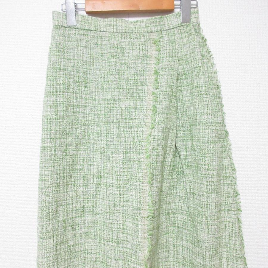 ebure 美品 24SS ebure エブール ロンハーマン別注 ツイードロング