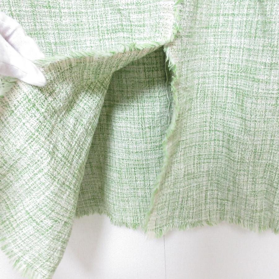 ebure 美品 24SS ebure エブール ロンハーマン別注 ツイードロング