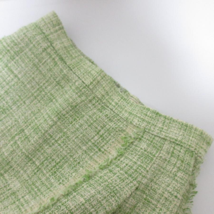ebure 美品 24SS ebure エブール ロンハーマン別注 ツイードロング