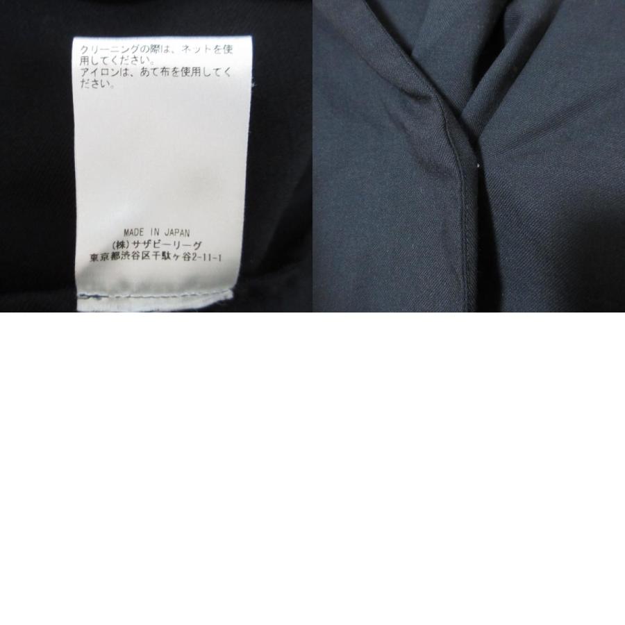 ebure 美品 21SS ebure エブール リボン ウール パフスリーブ Vネック