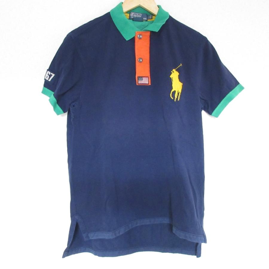 美品 POLO by RALPH LAUREN ポロラルフローレン CUSTOM FIT 配色