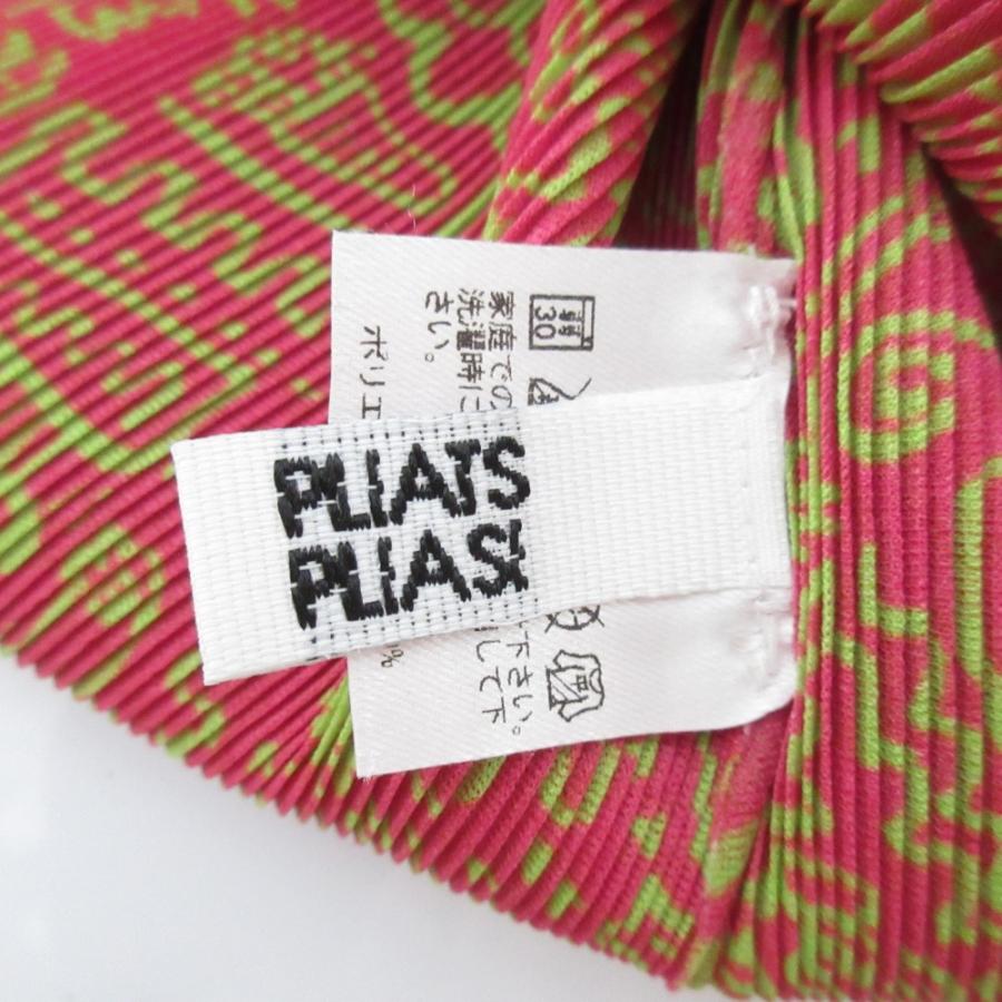 PLEATS PLEASE（プリーツ プリーズ） 美品 イッセイミヤケ 総柄 半袖
