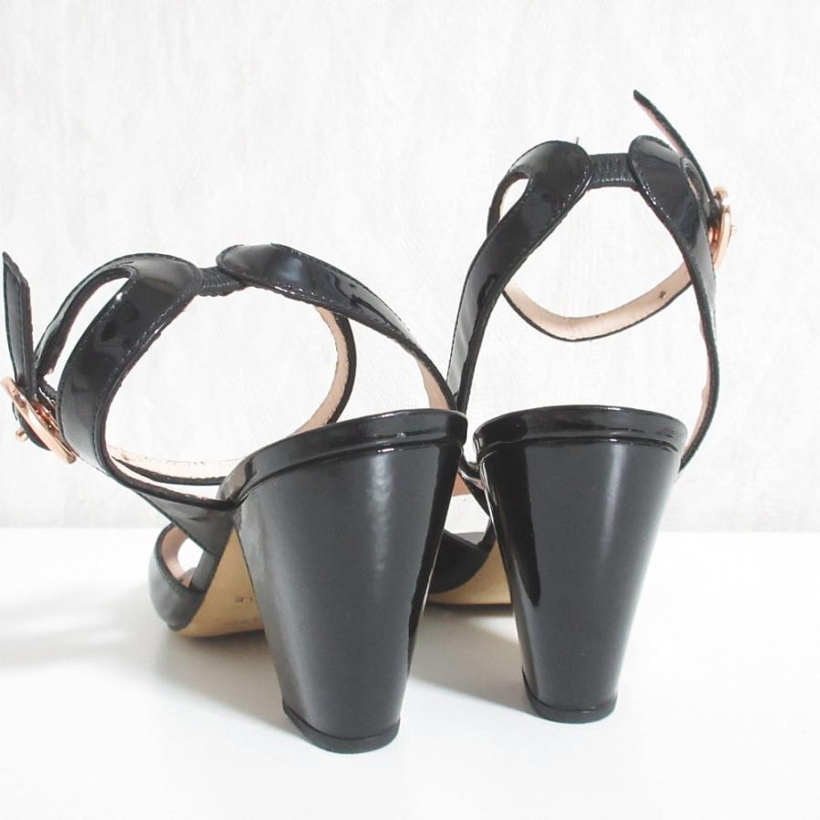 repetto 美品 レペット アンクルストラップ パテント サンダル