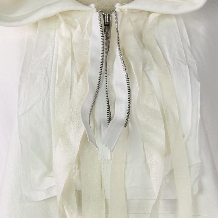 良品 Midorikawa ミドリカワ HALF ZIP SLEEVELESS SWEAT カットオフ 裏