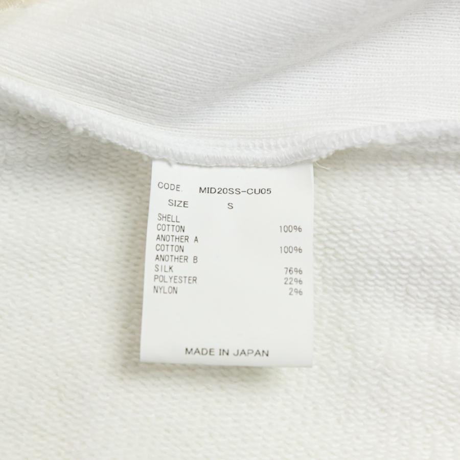 良品 Midorikawa ミドリカワ HALF ZIP SLEEVELESS SWEAT カットオフ 裏毛 スウェットパーカー S ホワイト レディース 古着 中古 USED 良品 Midorikawa ミドリカワ HALF ZIP SLEEVELESS SWEAT カットオフ 裏