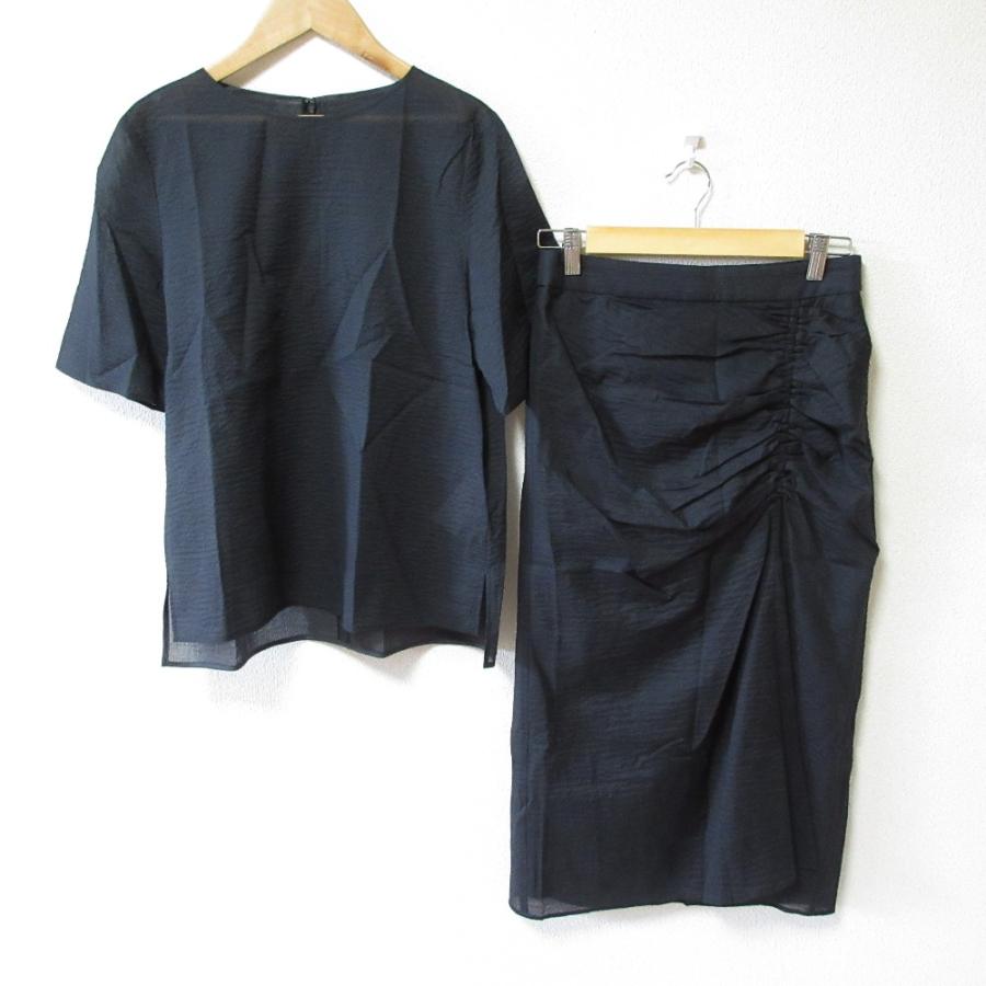 ICB（アイシービー） 美品 23SS ICB 洗える コットンリップル T 