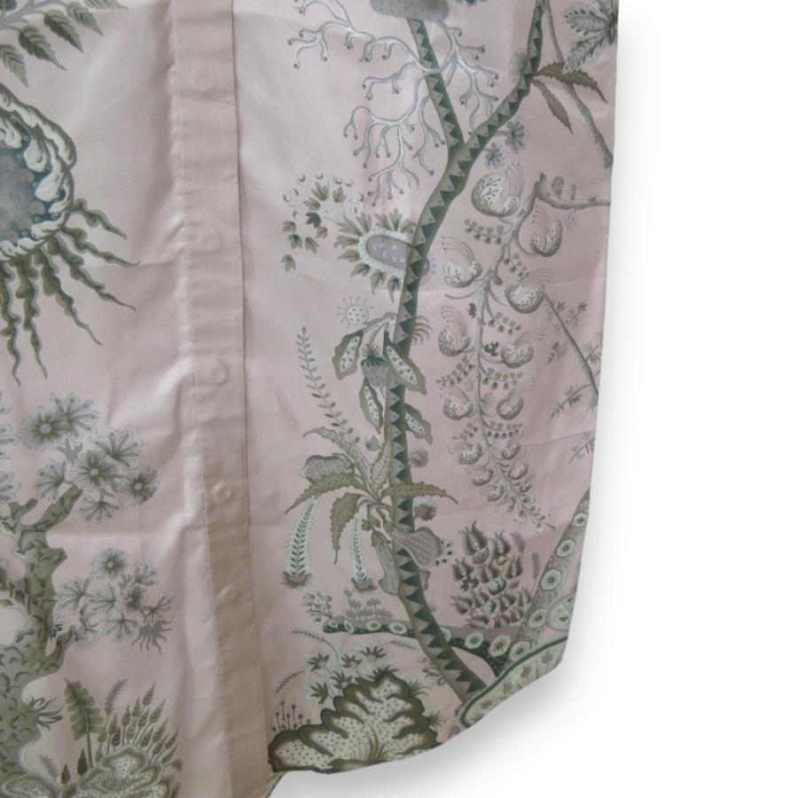 新品未使用 Jim Thompson (ジムトンプソン)シルクロングワンピース JIM THOMPSON】Made in Thailand half sleeve silk one-piece