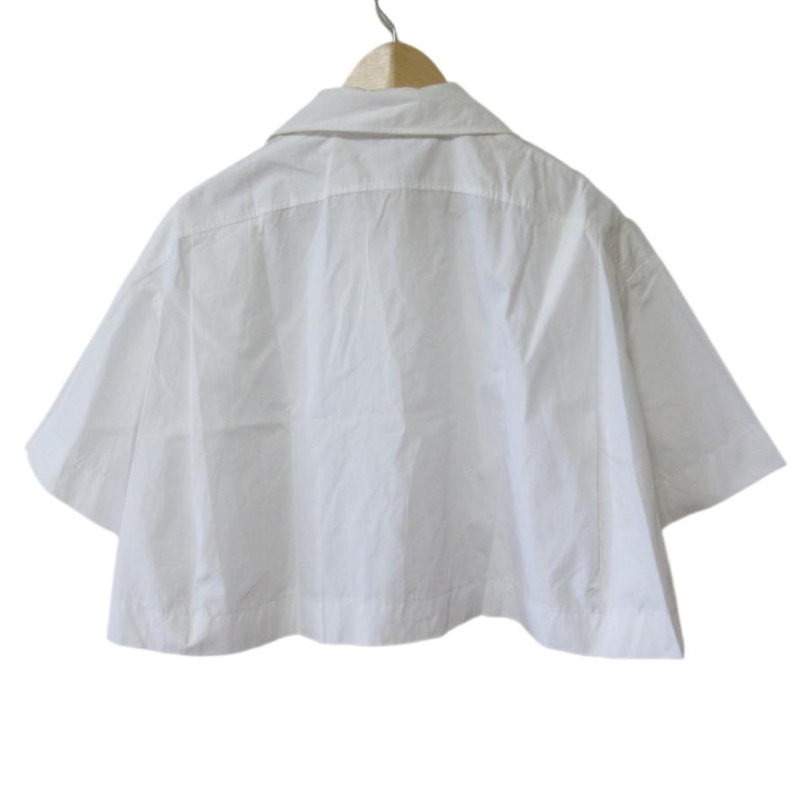 PATOU（パトゥ） 美品 24SS PATOU クロップドシャツ ブラウス 24S