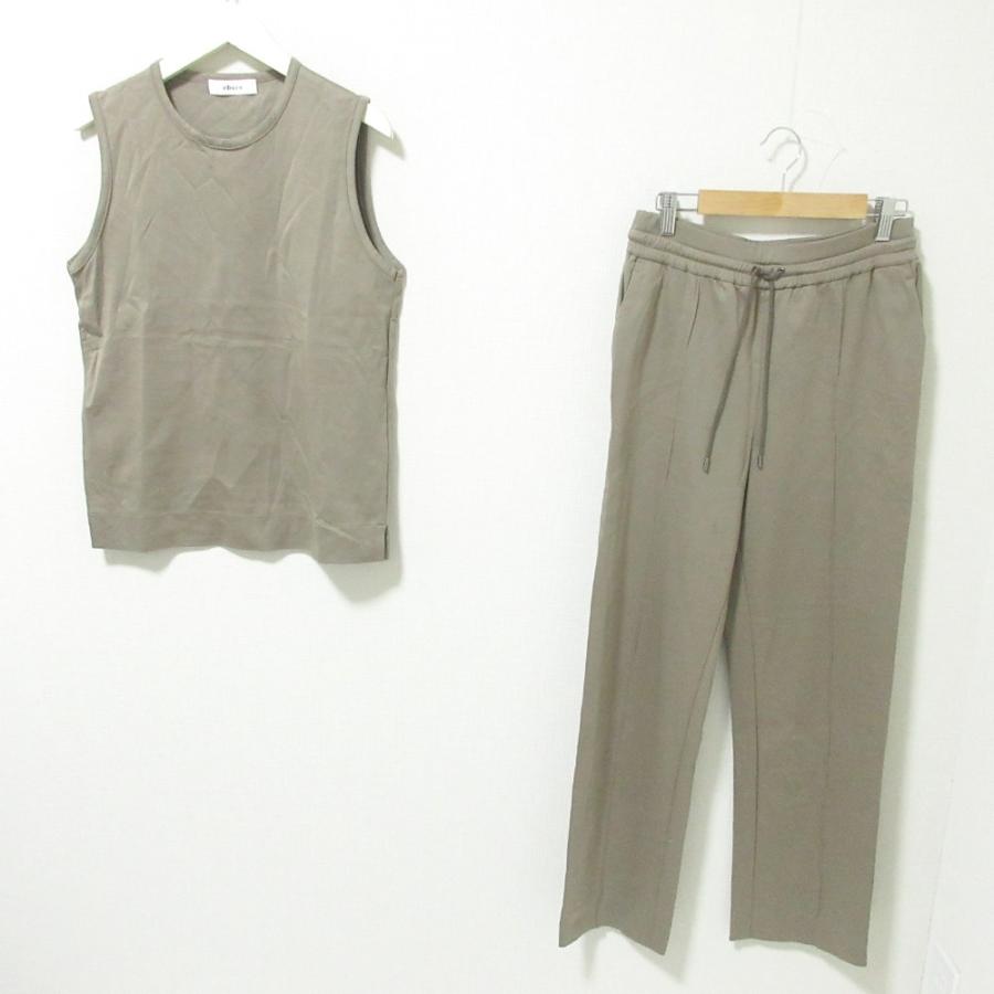 ebure 良品 エブール ノースリーブカットソー×スカート×パンツ 3点 