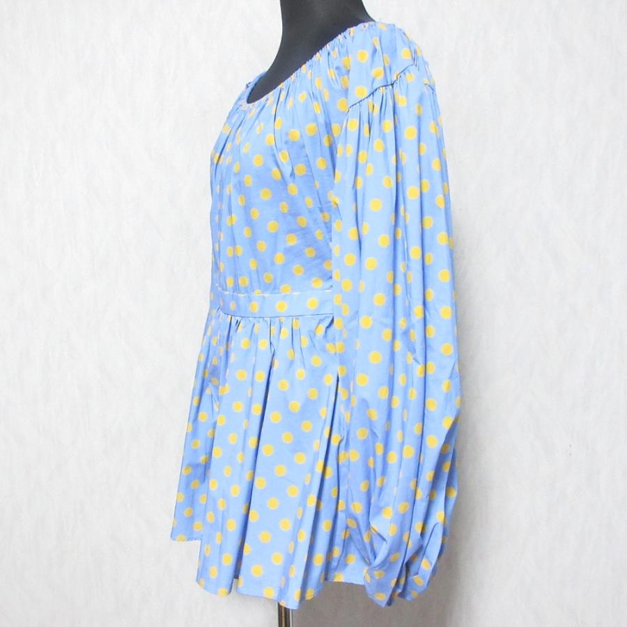 未使用 CAROLINE CONSTAS キャロラインコンスタス ポルカドット 長袖 