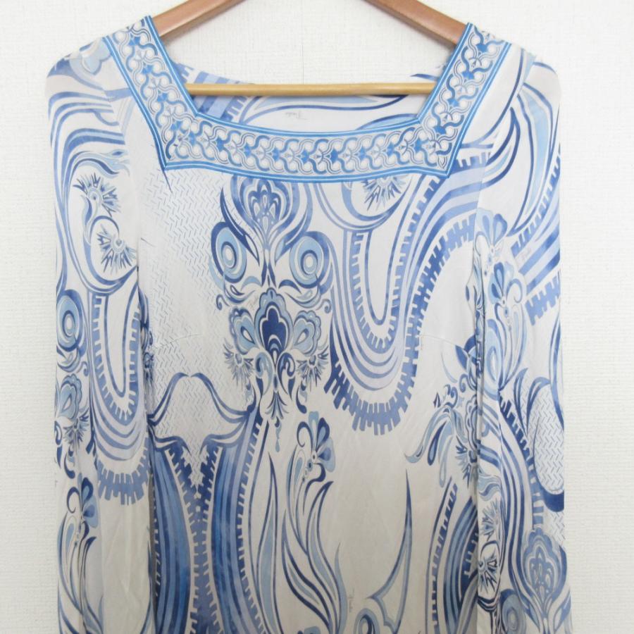 EMILIO PUCCI（エミリオプッチ） 良品 スクエアネック ロングスリーブ