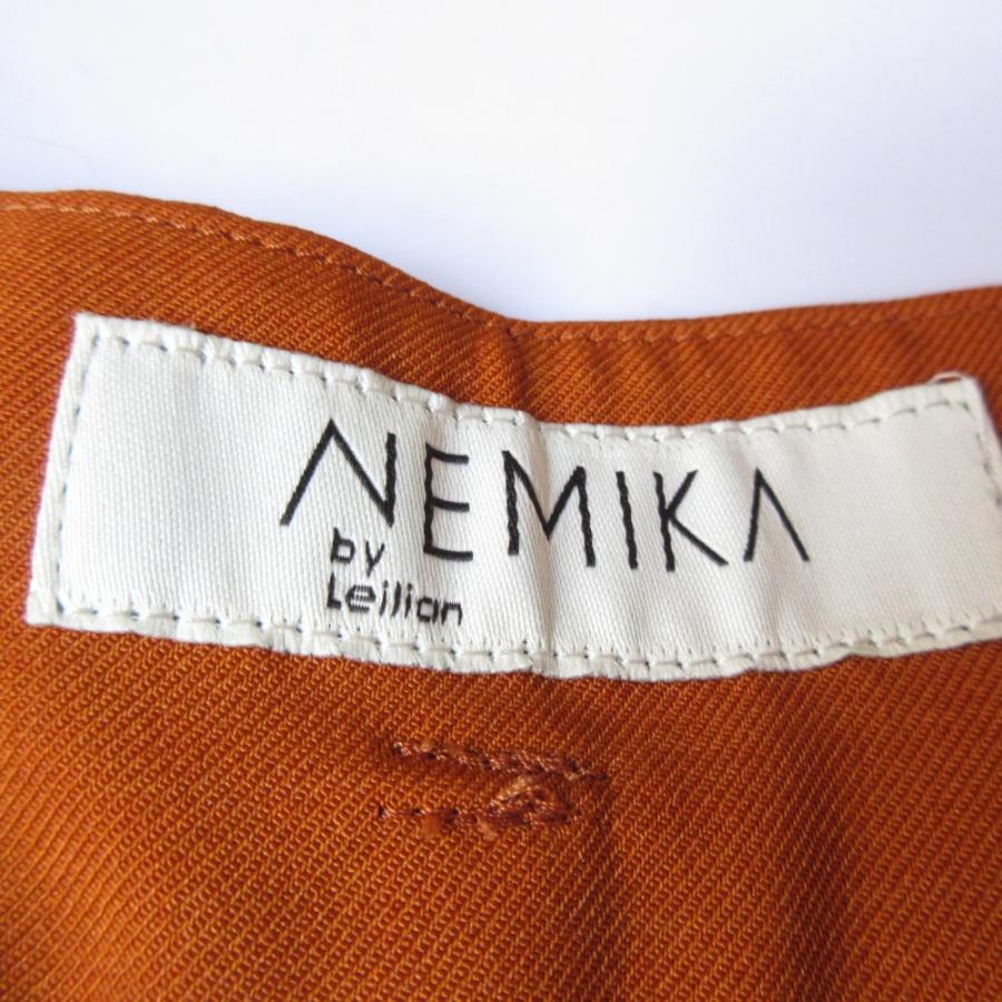 NEMIKA 美品 by Leilian ネミカ レリアン ベルト付き ワイド