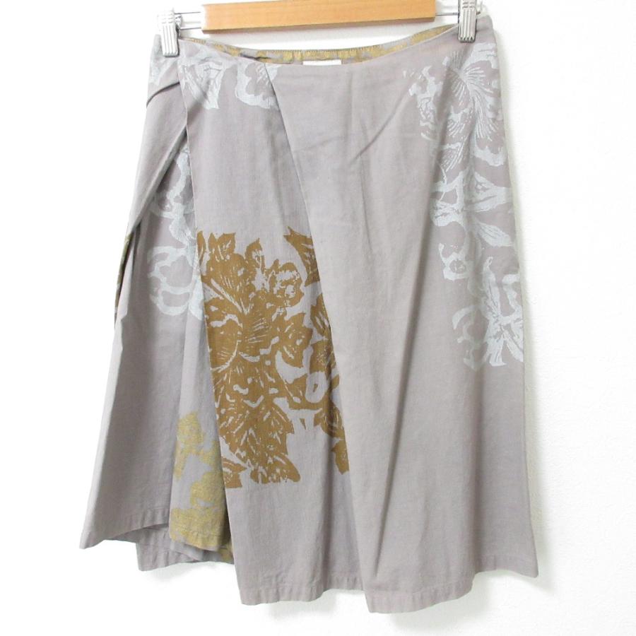 ドリスヴァンノッテン DRIES VAN NOTEN シルク スカート36 DRIES VAN