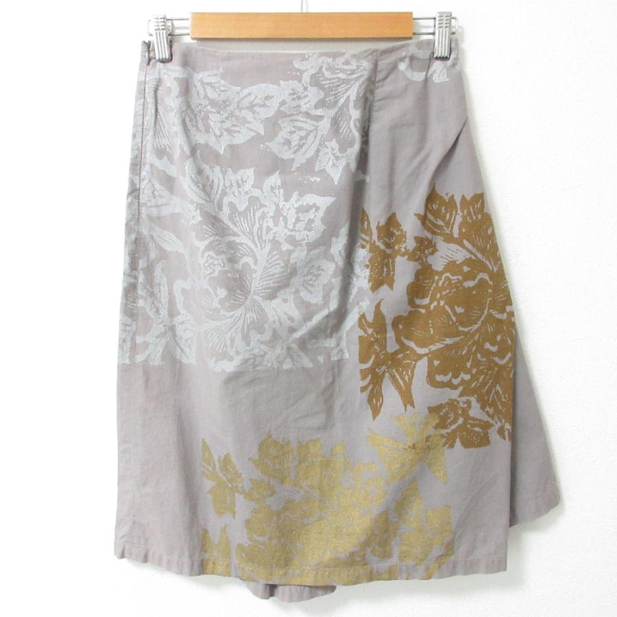 DRIES VAN NOTEN（ドリス ヴァン ノッテン） 良品 プリント リネン 
