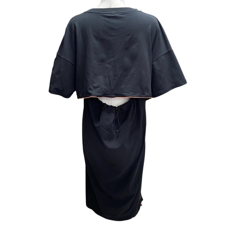 adidas 美品 アディダス オープンバック テックドレス