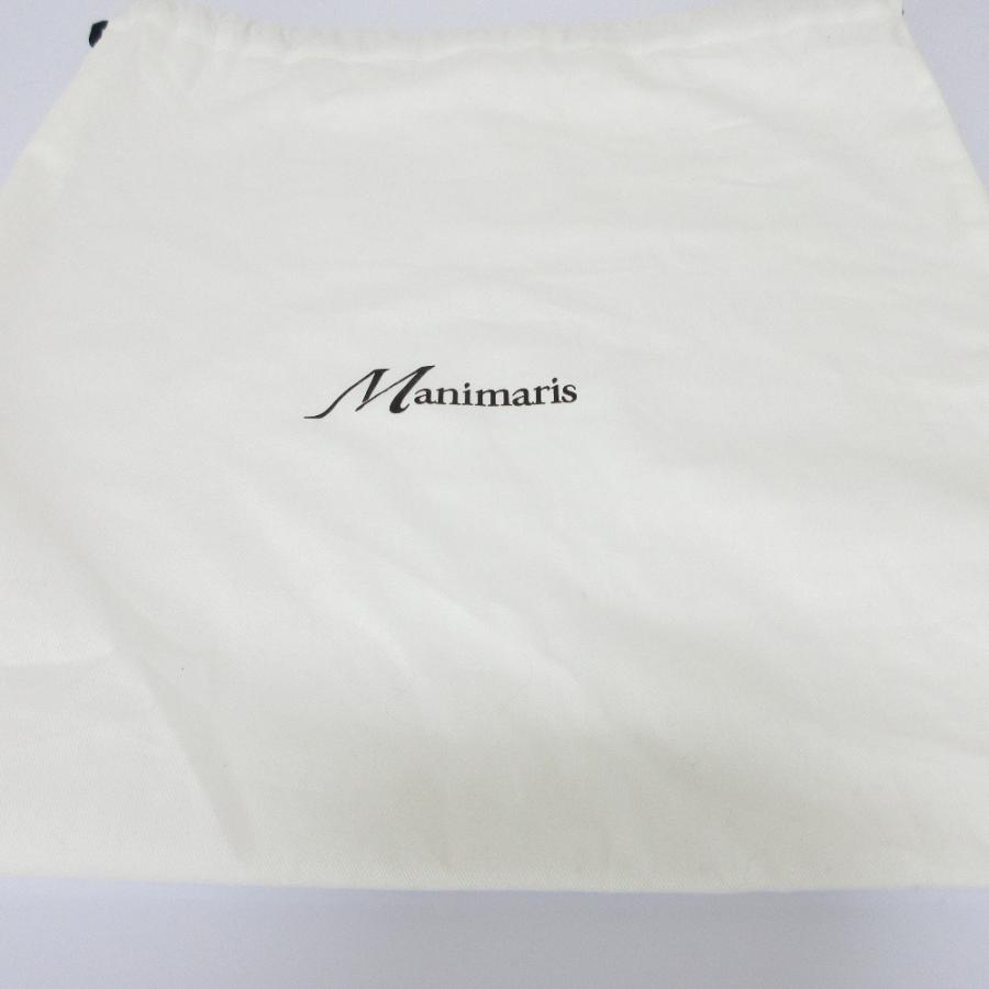 美品 Manimaris マニマリス スエード巾着 かごバッグ バスケット 
