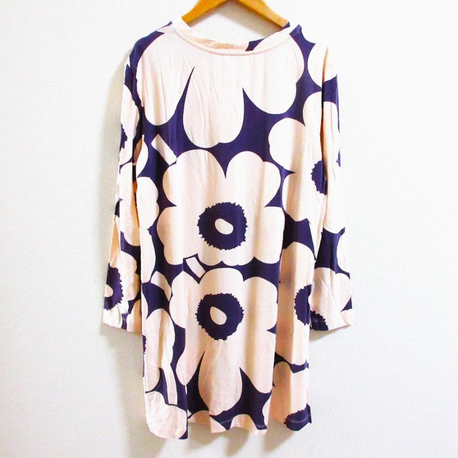 marimekko（マリメッコ） 美品 ウニッコ 長袖 カットソーワンピース 