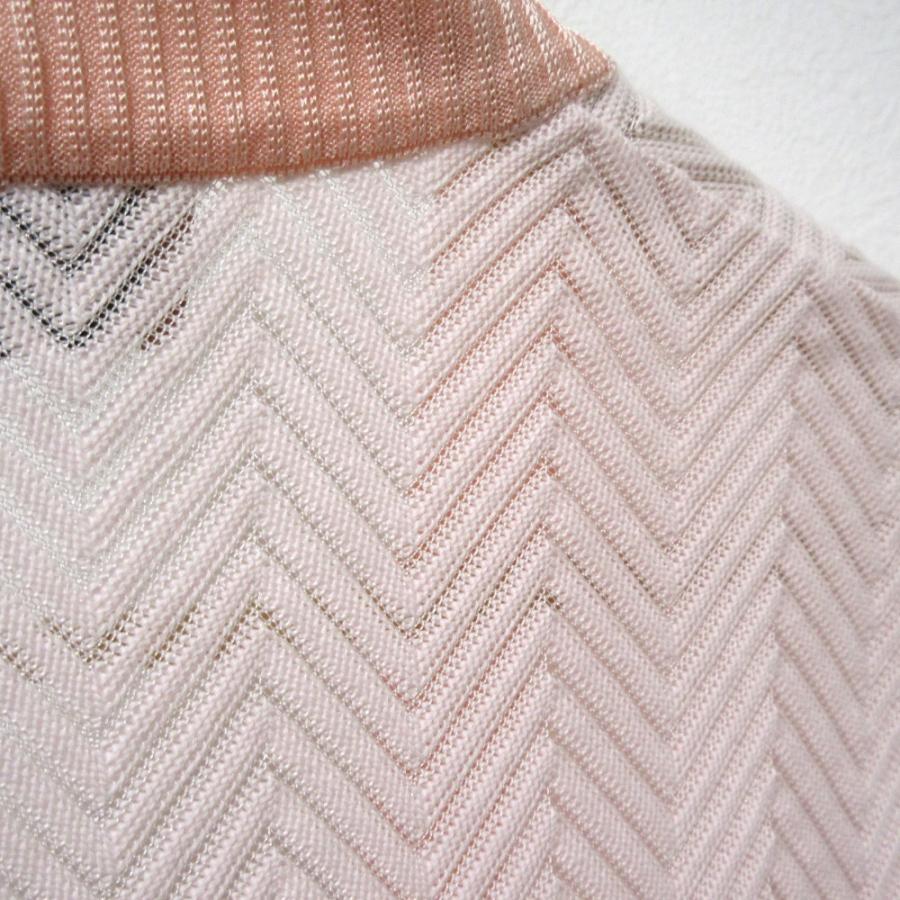 MISSONI 美品 23SS ミッソーニ シェブロンストライプ Vネック