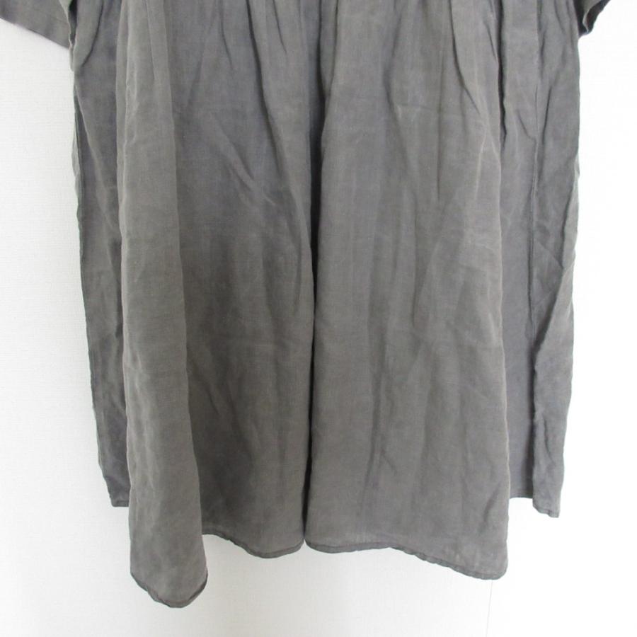 nest Robe（ネストローブ） 22SS nest Robe 天然染め 切り替えギャザー