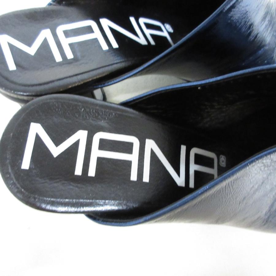 超美品】MANA ミュール マナ MANA ミュール （WH） -ファッション通販
